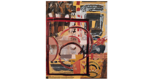 Inner revelation abstract art - acrylic paint Created  by Serj Éty'n