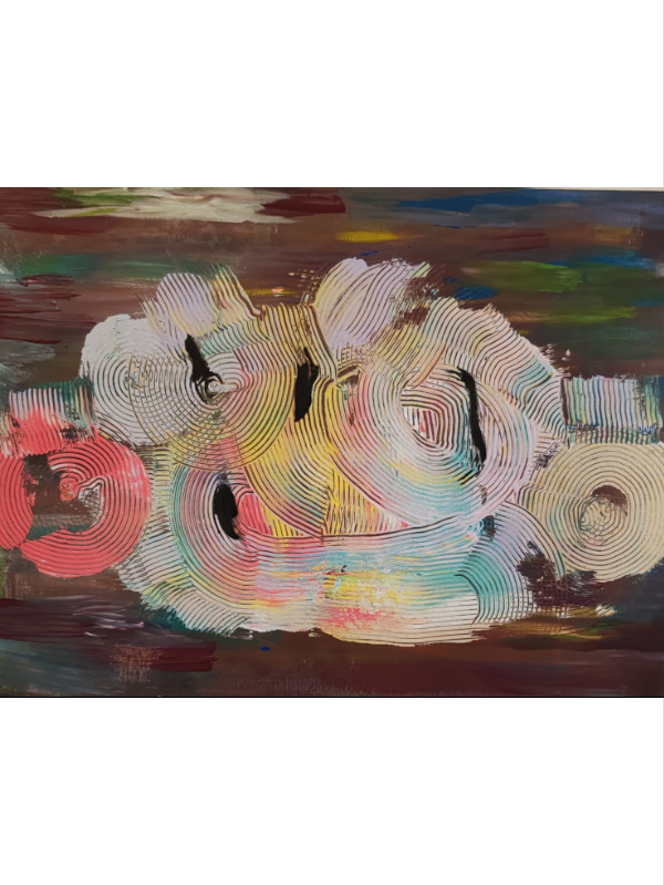 Abstract painting by Serj Éty’n