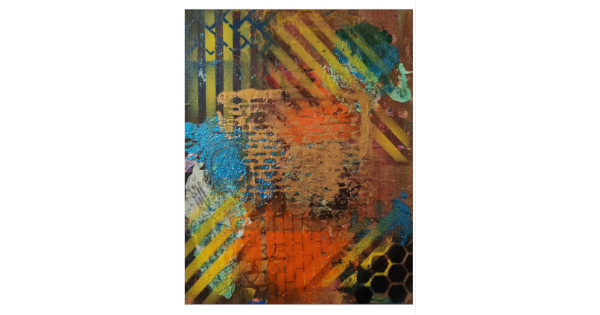 Abstract painting by Serj Éty’n