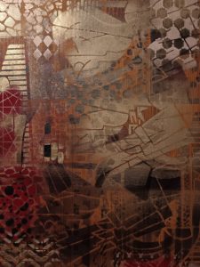 spay paint & acrylique paint by Serj Éty'n